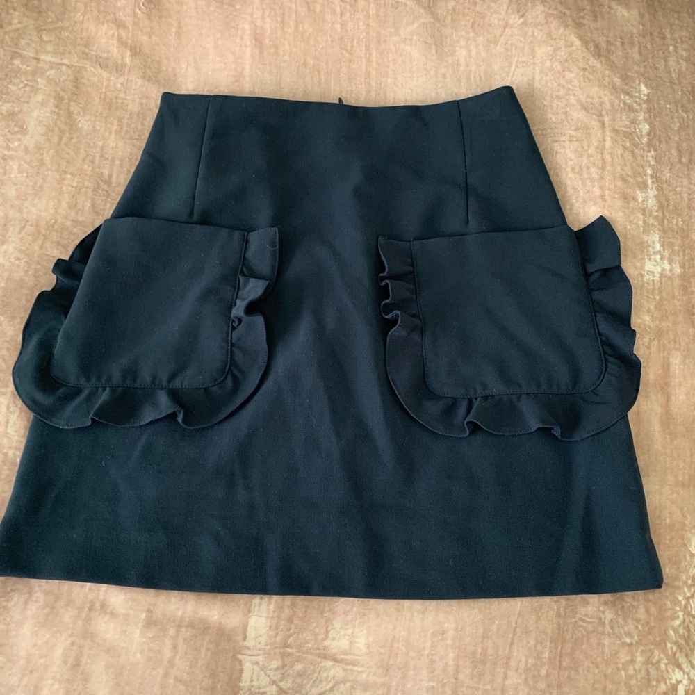 Sandro Navy Blue Skirt